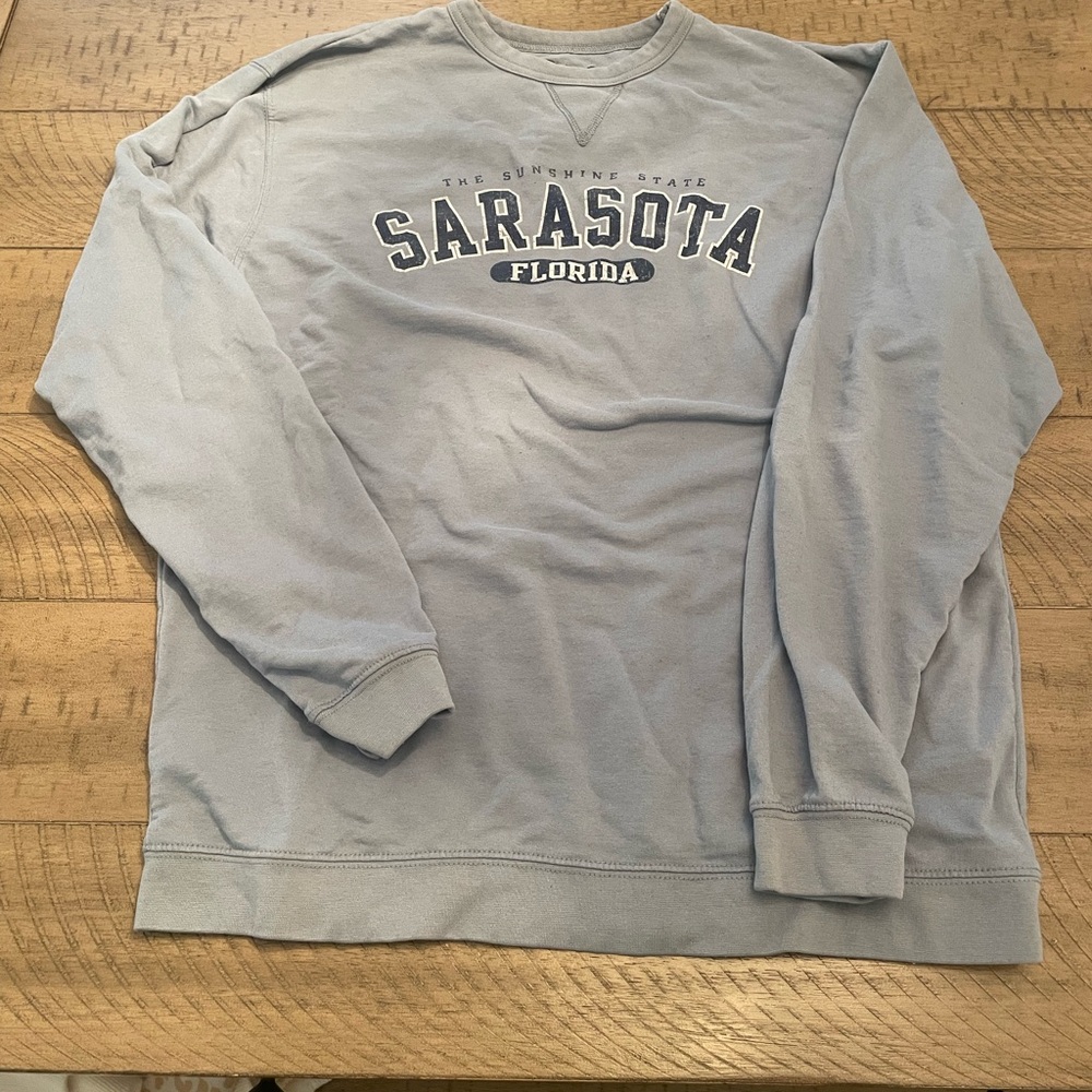 Gray Sarasota Florida Sweatshirt